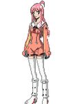  ahoge full_body long_hair lowres nono_(top_wo_nerae_2!) pink_hair pixel_art solo standing thighhighs top_wo_nerae_2! transparent_background yg 