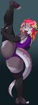  2015 anthro big_butt butt female leotard soultornado unknown_species 