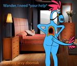 2015 alien anthro breasts butt equine female horse mammal nipples nude smile solo sylvia th3d4rkw0lfg4m3r wander_over_yonder zbornak 