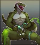  anthro balls barbs crocodile cum erection green_body hair hemipenes lizard male mogmaw multi_penis nude open_mouth penetrable_sextoy penis reptile scalie sex_toy solo tongue tongue_out toy translucent_sextoy unifawn vibrator 