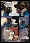  2015 african_wild_dog anthro canine car comic english_text james mammal phone sayuncle sitting text 