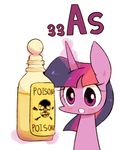  2015 arsenic bottle equine female friendship_is_magic glowing horn joycall3 levitation magic mammal my_little_pony skull solo twilight_sparkle_(mlp) winged_unicorn wings 