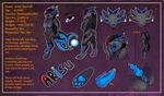  3_tails animal_genitalia anus arisu_starfall black_fur black_hair blue_flesh blue_fur blue_nipples blue_penis blue_tongue breasts candy_(artist) canine_penis chimera deity ear_piercing four_ears fur genital_piercing glowing grey_fur hair herm horn hybrid intersex knot messy model_sheet multiple_tails nipples paws penis penis_piercing piercing prince_albert_piercing purple_eyes pussy red_hair scales sheath_hood toes tongue 