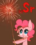  2015 equine female fireworks friendship_is_magic hair horse joycall3 mammal my_little_pony pink_hair pinkie_pie_(mlp) pony solo strontium 