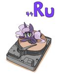  2015 blush disk equine female friendship_is_magic hard_drive hard_drive_disk horn joycall3 mammal my_little_pony princess_luna_(mlp) ruthenium solo sparkles winged_unicorn wings 