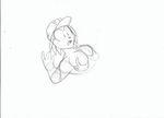  animated anthro big_breasts black_and_white breasts cute female hair hat huge_breasts looking_at_penis loop mammal monochrome nude penis sex solo_focus theicedwolf titfuck tittyfucking traditional_media_(artwork) 