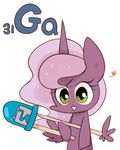  &lt;3 2015 blush equine female friendship_is_magic gallium_(element) holding horn joycall3 led light_emitting_diode mammal my_little_pony princess_luna_(mlp) solo sparkles winged_unicorn wings 