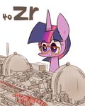  2015 equine eyewear female friendship_is_magic glasses horn joycall3 mammal model my_little_pony nuclear_power_plant solo twilight_sparkle_(mlp) winged_unicorn wings zirconium 