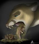  2012 acidic anthro black_background green_eyes male mammal mouse nude open_mouth plain_background rodent salty size_difference teeth tongue tongue_out vomit vore 