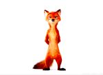  balls canine disney fox male mammal nick_wilde plain_background sheath solo zootopia 