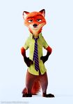  anthro canine character_from_animated_feature_film disney fox humor male mammal nick_wilde zootopia 