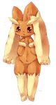  brown_eyes brown_fur cute fur kemono lagomorph lopunny mammal nintendo open_mouth pok&eacute;mon rabbit video_games wahitouppe 