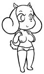  anthro big_breasts big_ears bittersweet_candy_bowl breasts canine clothed clothing dog epilepticgerbil female fur half-dressed invalid_tag mammal monochrome nipples plain_background rachel_(bcb) sketch solo topless webcomic white_background 