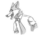  anthro canine character_from_animated_feature_film disney fox male mammal necktie nick_wilde zootopia 