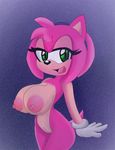  amy_rose anthro big_breasts big_nipples breasts edit female general green_eyes hair hedgehog huge_breasts looking_at_viewer mammal nipples nitro open_mouth pink_hair plant smile snopythepurv solo sonic_(series) species 