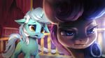  2015 assasinmonkey blue_eyes bonbon_(mlp) cutie_mark duo equine female friendship_is_magic horn horse inside lyra_heartstrings_(mlp) mammal my_little_pony pony ssasinmonkey tears unicorn upset yellow_eyes 