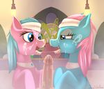  &lt;3 2015 after_sex aloe_(mlp) blue_eyes cum cum_in_mouth cum_inside cum_on_face cum_on_tongue earth_pony equine fellatio female feral formal_gentleman friendship_is_magic fur gentleman group group_sex hair hooves horse human light lotus_(mlp) male mammal my_little_pony open_mouth oral penis pony precum saliva sex spa threesome tongue 