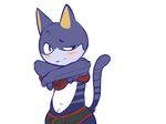  animal_crossing anthro blush briefs bulge cat clothing digital_media_(artwork) feline glitter_trap_boy looking_at_viewer mammal navel nintendo rover_(animal_crossing) seductive shirt shirt_lift sketch standing underwear undressing video_games 