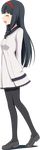  bad_id bad_pixiv_id black_hair closed_eyes full_body highres houkago_no_pleiades itsuki_(houkago_no_pleiades) long_hair pantyhose school_uniform shira-nyoro solo transparent_background 