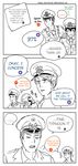  anyan_(jooho) comic eurofighter_typhoon flight_highschool military military_uniform monochrome rafale tagme translated 