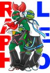  cosplay kagamine_len kagamine_len_(cosplay) kagamine_rin kagamine_rin_(cosplay) multiple_boys non-web_source teenage_mutant_ninja_turtles vocaloid 
