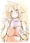  armored_core blush breasts female from_software girl mel/a orange_hair smile 