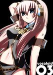  bad_id bad_pixiv_id blue_eyes long_hair megurine_luka midriff navel pink_hair saga_taichi solo vocaloid 