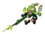  1girl 3d green_hair inkling nintendo official_art simple_background sniper_rifle solo splatoon tentacle tentacle_hair transparent_background 