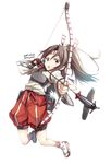  :o aircraft airplane archery arrow artist_name bow_(weapon) drawing_bow gloves hachimaki headband kantai_collection kyuudou muneate partly_fingerless_gloves ponytail simple_background solo tabi tomozo_kaoru twitter_username v-shaped_eyebrows weapon white_background yugake zuihou_(kantai_collection) 