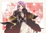  beads cape dress gradient_hair hijiri_byakuren kanae_yuzuru long_hair multicolored_hair prayer_beads solo touhou yellow_eyes 