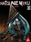  aqua_hair blood boots cosplay crossover hatsune_miku kawakita_kou long_hair parody pyramid_head pyramid_head_(cosplay) rust silent_hill silent_hill_(movie) solo spring_onion thigh_boots thighhighs translated vocaloid zettai_ryouiki 