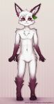 2023 anthro elronya eyebrows fan_character fingers fitzy front_view green_eyes lagomorph leporid male mammal rabbit solo text url