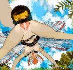 animated anthro arthropod breasts digital_media_(artwork) dragonfly duo female insect intersex intersex/female jeffusherb penetration pixel_(artwork) pixel_animation