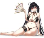  azur_lane bikini cleavage garter swimsuits taihou_(azur_lane) yamanokami_eaka 
