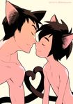  animal_ears big_hero_6 brothers cat_ears disney hiro_hamada incest marvel multiple_boys shatou_(c-com) siblings tadashi_hamada tail yaoi 