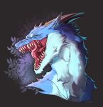 absurd_res alegrimm bodily_fluids dragon fangs feral fluffy fur furred_dragon hi_res mouth_shot open_mouth saliva saliva_on_tongue saliva_string scalie snowdragon solo teeth tongue western_dragon zeph_(nightfire_zephyr) zephyr_twins_(nightfire_zephyr)