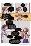 angry bastriw brown_eyes canid canine canis clothing comic dani_(bastriw) dialogue domestic_dog female fernando_(bastriw) hi_res male mammal text yellow_eyes
