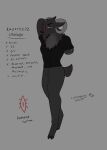 absurd_res amputee anthro beard bovid caprine cumcadaver disability facial_hair facial_piercing goatee hi_res hooves horn kazimierz_choroba male mammal mouflon nose_piercing nose_ring occult_symbol piercing ring_piercing scar sheep solo symbol wild_sheep