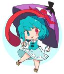  1girl ini_(inunabe00) karakasa_obake solo tatara_kogasa touhou umbrella 