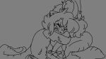  16:9 animated anthro anxiety big_breasts big_ears big_tail bodily_fluids bottomwear breasts breasts_squish clothing crying digital_drawing_(artwork) digital_media_(artwork) dot_nose duo ear_piercing female female/female freckles hair hi_res holding_another holding_each_other hug huge_breasts huge_tail hugging_another jacket lesbian_couple letterman_jacket long_tail love mammal monochrome mouse mousse_(pixxibunny) murid murine piercing pixxibunny ponytail pre-mousse_(pixxibunny) pre-tiramisu_(pixxibunny) ring_piercing rodent romantic romantic_couple short_playtime side_view skirt tail tears the_bittersweet_boutique tight_clothing tight_hug tight_topwear tiramisu_(pixxibunny) topwear widescreen 