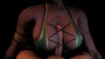  1boy 1girl 3d animated animated_gif breasts dark_skin jade large_breasts mortal_kombat paizuri redmoa source_filmmaker uncensored 
