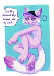  absurd_res amaverse ambiguous_gender anthro clothed clothing color_fox cross-eyed domestic_cat english_text felid feline felis fluffy forked_tongue hat headgear headwear hi_res looking_at_viewer male mammal owo patoune pink_body smile solo tail text tongue tongue_out tuft vtuber white_body x_eyes 