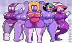 absurd_res amethyst_(steven_universe) anthro armpit_hair big_breasts bodily_fluids body_hair breasts bulge candy cartoon_network catty_(undertale) clothing dessert domestic_cat drooling empty_eyes felid feline felis female food food_creature generation_1_pokemon genitals ghost group gynomorph hi_res huge_breasts intersex jynx legwear m&amp;m&#039;s mammal mario_bros mars_incorporated nintendo nude open_mouth paper_mario penis picking_nose pokemon pokemon_(species) pubes pussy saliva singlesalt spiral_eyes spirit steam steven_universe thigh_highs trans_(lore) trans_woman_(lore) undertale_(series) vivian_(mario)