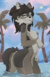  anthro female hi_res romantic sea solo summer water 