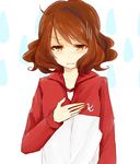  1girl akebisousaku artist_request brown_hair hibike!_euphonium oumae_kumiko short_hair solo wavy_hair 