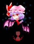  blood hat knife nuime remilia_scarlet ribbon solo touhou 