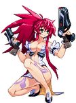  animated animated_gif bounce bouncing_breasts breasts gif himeki_luna lowres pixel_art red_hair redhead sprite vanguard_princess 