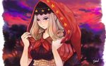  blonde_hair hood karuborara long_hair odin_sphere red_eyes velvet velvet_(odin_sphere) 