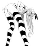  anus ass bad_id bad_twitter_id genderswap genderswap_(ftm) greyscale inactive_account kantai_collection long_hair male_focus mario_(mario_portal) monochrome otoko_no_ko penis shimakaze-kun shimakaze_(kantai_collection) solo striped striped_legwear testicles thighhighs 