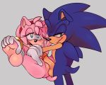  amy_rose anthro balls cum duo eulipotyphlan feet female fiinel glans hedgehog male male/female mammal nude penis pussyjob sex sonic_(series) sonic_the_hedgehog 